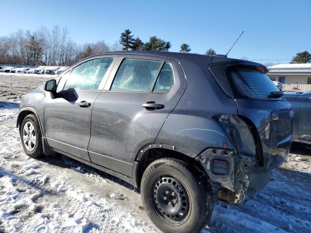 3GNCJKSB4GL246591 - 2016 CHEVROLET TRAX LS GRAY photo 2