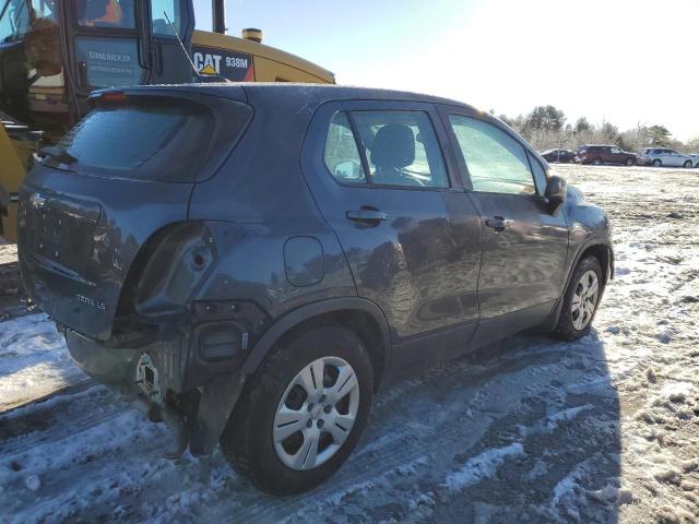 3GNCJKSB4GL246591 - 2016 CHEVROLET TRAX LS GRAY photo 3