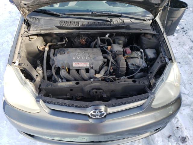 JTDBT123330284287 - 2003 TOYOTA ECHO GRAY photo 11