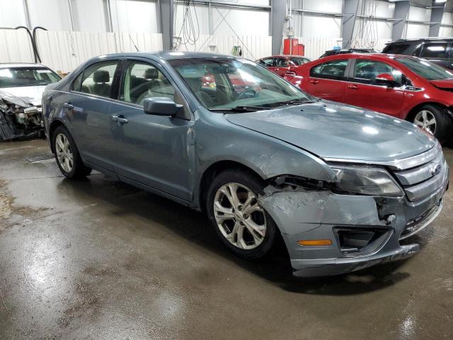 3FAHP0HA4CR405994 - 2012 FORD FUSION SE GRAY photo 4