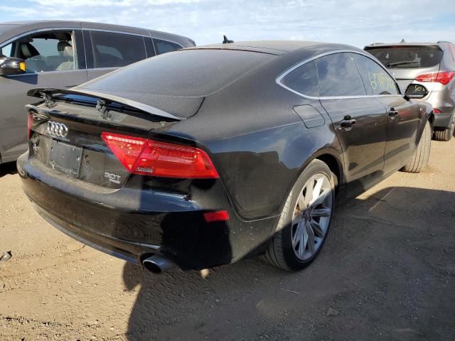 WAUSGAFC2CN006172 - 2012 AUDI A7 PRESTIGE BLACK photo 4