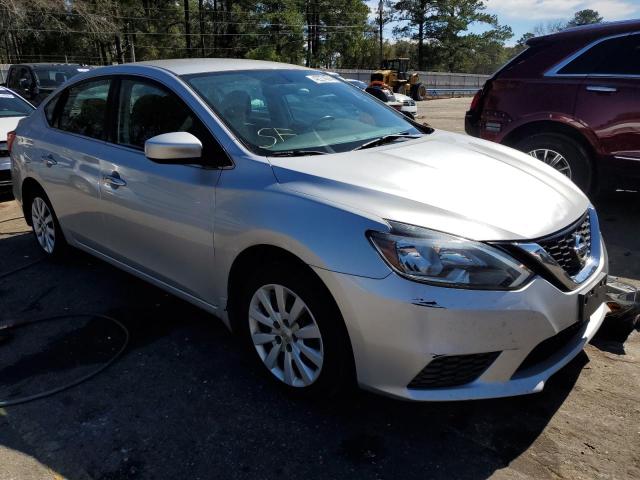 3N1AB7AP7GY279517 - 2016 NISSAN SENTRA S SILVER photo 4