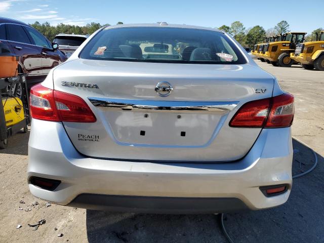 3N1AB7AP7GY279517 - 2016 NISSAN SENTRA S SILVER photo 6