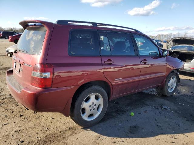 JTEEP21A470214743 - 2007 TOYOTA HIGHLANDER SPORT BURGUNDY photo 3