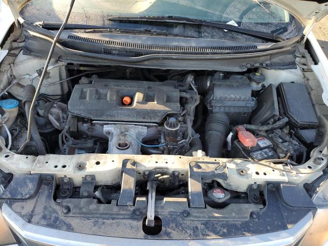 2HGFB2F93CH588502 - 2012 HONDA CIVIC EXL თეთრი ფოტო 11