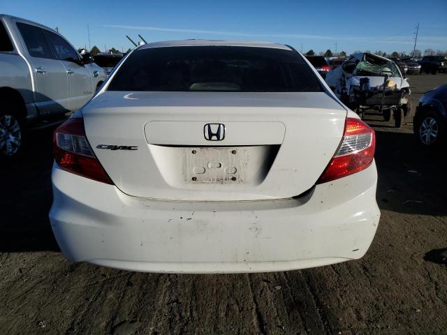 2HGFB2F93CH588502 - 2012 HONDA CIVIC EXL თეთრი ფოტო 6