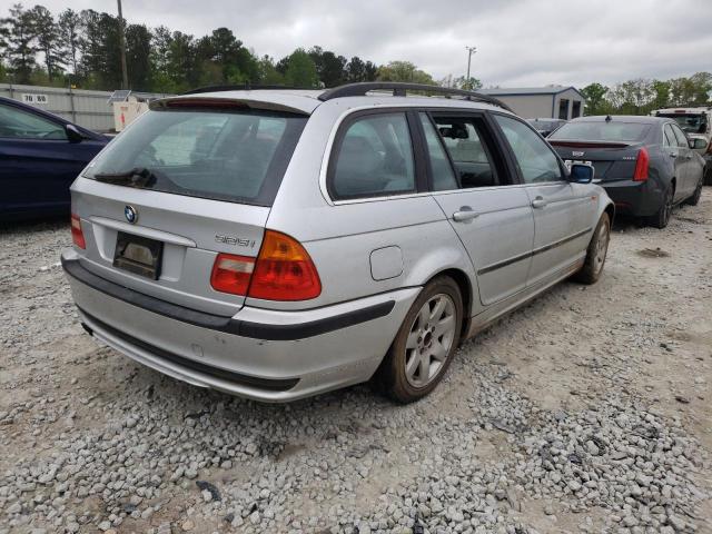 WBAEN33473PC11635 - 2003 BMW 325I IT SILVER photo 4