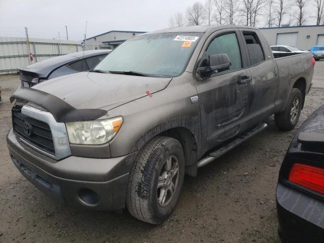 5TFRT54147X002141 - 2007 TOYOTA TUNDRA DOUBLE CAB SR5 TAN photo 1