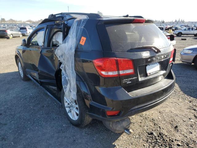 3C4PDDBG4HT592702 - 2017 DODGE JOURNEY SXT BLACK photo 2