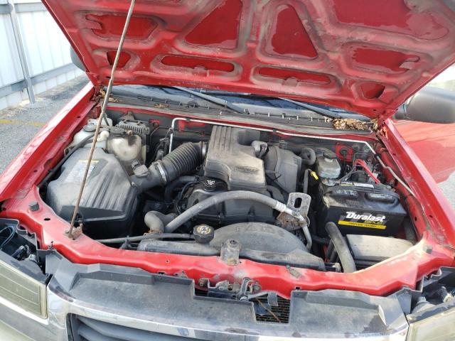 1GTDS148058165024 - 2005 GMC CANYON RED photo 11