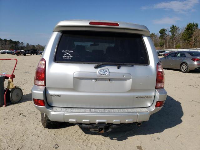 JTEBT14R250047970 - 2005 TOYOTA 4RUNNER SR5 SILVER photo 6