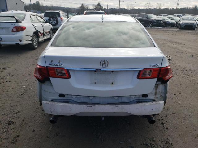 JH4CU2F47EC001318 - 2014 ACURA TSX WHITE photo 6