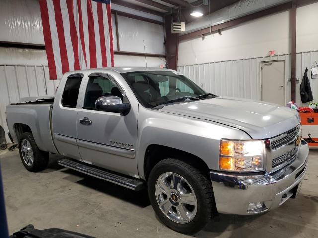 1GCRCSE0XCZ133044 - 2012 CHEVROLET SILVERADO C1500 LT SILVER photo 4