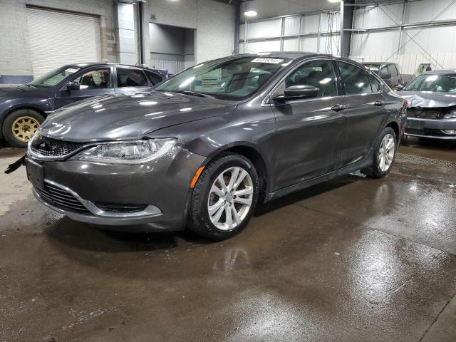 1C3CCCAB9FN751944 - 2015 CHRYSLER 200 LIMITED GRAY photo 1