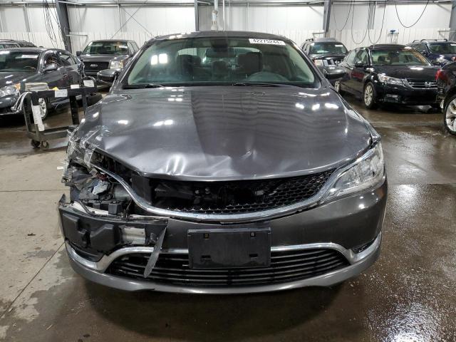 1C3CCCAB9FN751944 - 2015 CHRYSLER 200 LIMITED GRAY photo 5