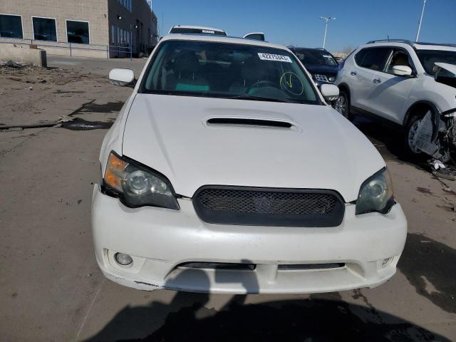 4S3BL676156205313 - 2005 SUBARU LEGACY GT LIMITED WHITE photo 5