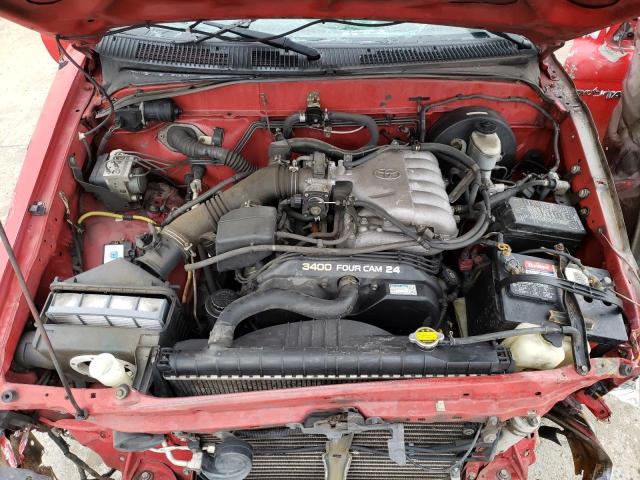 5TEGN92N43Z303235 - 2003 TOYOTA TACOMA DOUBLE CAB PRERUNNER RED photo 11