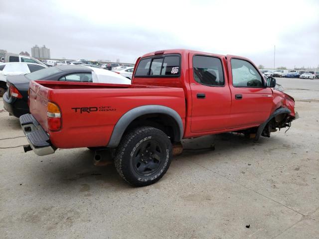 5TEGN92N43Z303235 - 2003 TOYOTA TACOMA DOUBLE CAB PRERUNNER RED photo 3