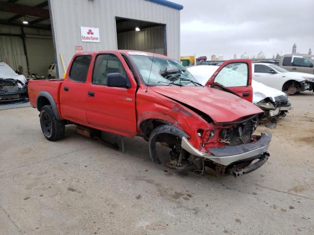5TEGN92N43Z303235 - 2003 TOYOTA TACOMA DOUBLE CAB PRERUNNER RED photo 4