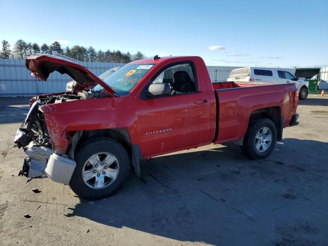 1GCNKREH4EZ146195 - 2014 CHEVROLET SILVERADO K1500 LT RED photo 1