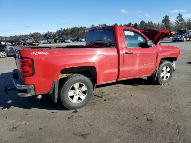 1GCNKREH4EZ146195 - 2014 CHEVROLET SILVERADO K1500 LT RED photo 3