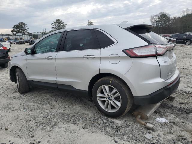 2FMPK3J92JBB77653 - 2018 FORD EDGE SEL SILVER photo 2