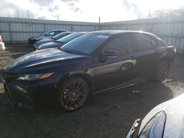 4T1G11BK1PU085476 - 2023 TOYOTA CAMRY SE NIGHT SHADE BLACK photo 1