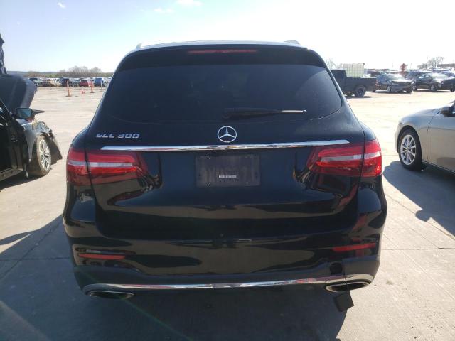 WDC0G4JB5JV116702 - 2018 MERCEDES-BENZ GLC 300 BLACK photo 6