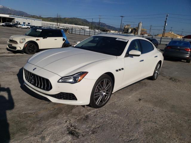 ZAM56YPA3J1281655 - 2018 MASERATI QUATTROPOR S WHITE photo 1