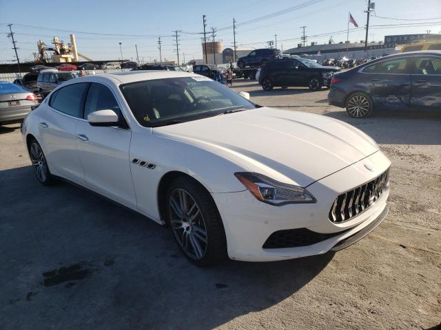 ZAM56YPA3J1281655 - 2018 MASERATI QUATTROPOR S WHITE photo 4