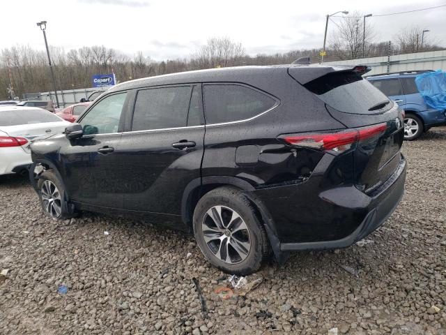5TDHZRBH4LS047310 - 2020 TOYOTA HIGHLANDER XLE BLACK photo 2