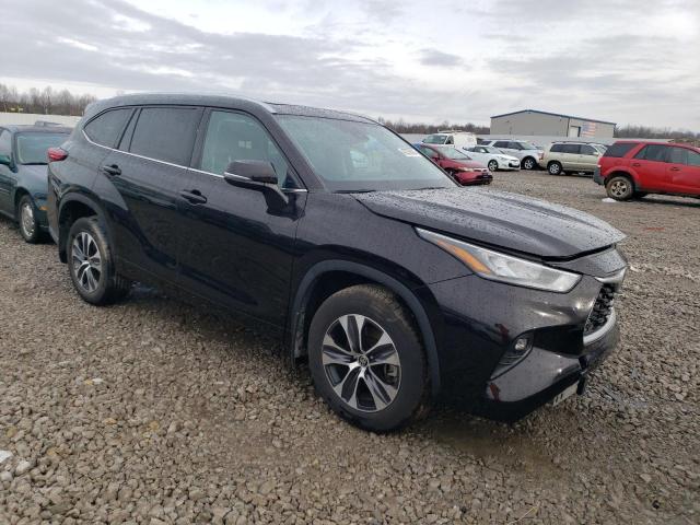 5TDHZRBH4LS047310 - 2020 TOYOTA HIGHLANDER XLE BLACK photo 4