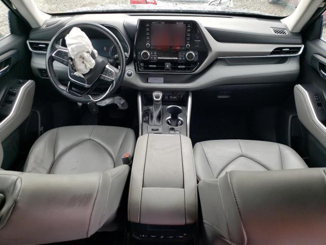 5TDHZRBH4LS047310 - 2020 TOYOTA HIGHLANDER XLE BLACK photo 8