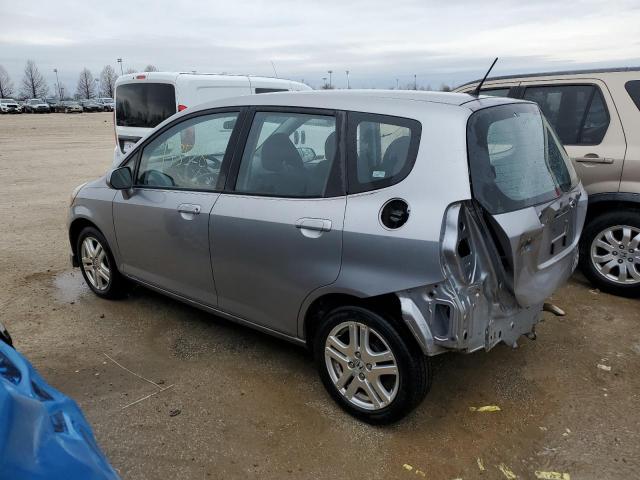 JHMGD376X7S021496 - 2007 HONDA FIT S SILVER photo 2