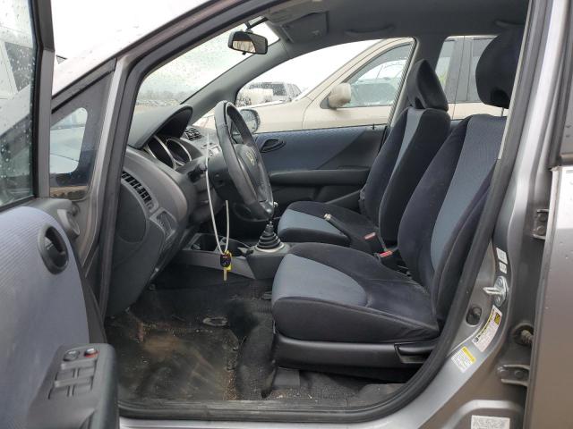 JHMGD376X7S021496 - 2007 HONDA FIT S Gümüş foto 7
