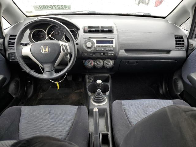 JHMGD376X7S021496 - 2007 HONDA FIT S Gümüş foto 8