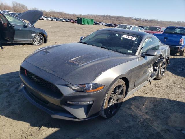 1FA6P8TH5K5124783 - 2019 FORD MUSTANG GRAY photo 1