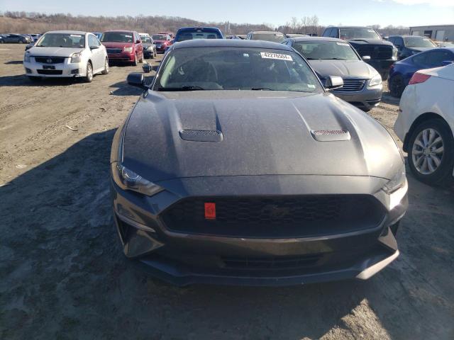 1FA6P8TH5K5124783 - 2019 FORD MUSTANG GRAY photo 5