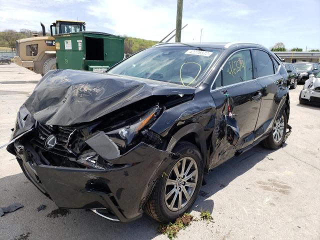 JTJYARBZ6K2129719 - 2019 LEXUS NX 300 BASE შავი ფოტო 2