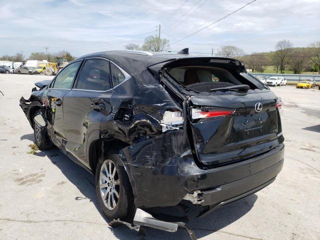 JTJYARBZ6K2129719 - 2019 LEXUS NX 300 BASE შავი ფოტო 3