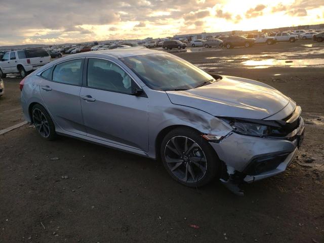 2HGFC2F89MH521067 - 2021 HONDA CIVIC SPORT 银色 照片 4