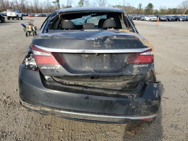 1HGCR2F50GA136880 - 2016 HONDA ACCORD SPORT BLACK photo 6