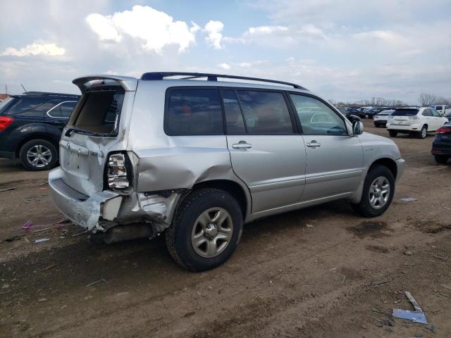 JTEHF21A110039780 - 2001 TOYOTA HIGHLANDER SILVER photo 3