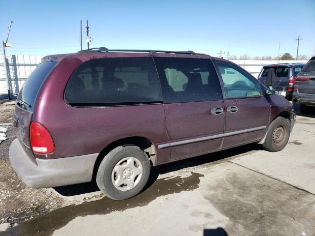 2B4GP24G6XR154318 - 1999 DODGE GRAND CARA PURPLE photo 3