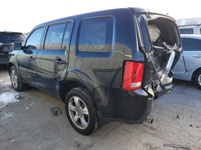 5FNYF4H5XFB003152 - 2015 HONDA PILOT EXL BLACK photo 2