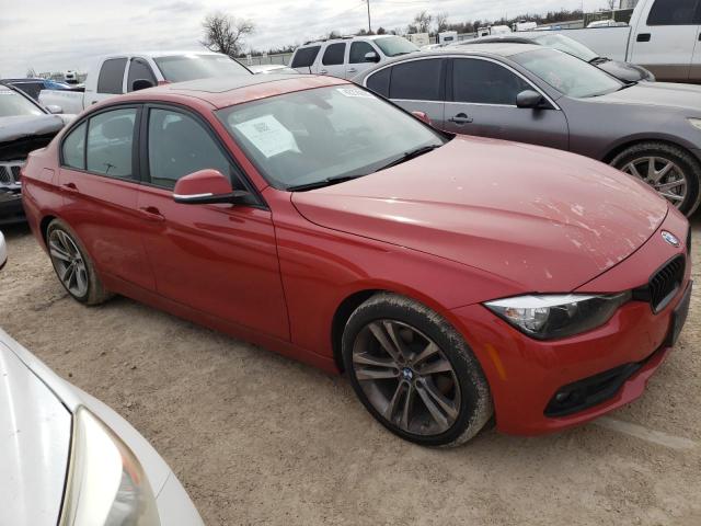 WBA8E1G54GNT35588 - 2016 BMW 320 I RED photo 4