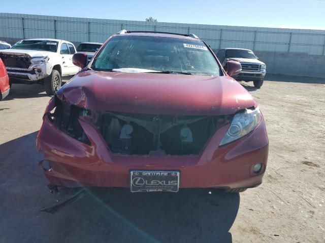 2T2BK1BA4AC041118 - 2010 LEXUS RX 350 RED photo 5