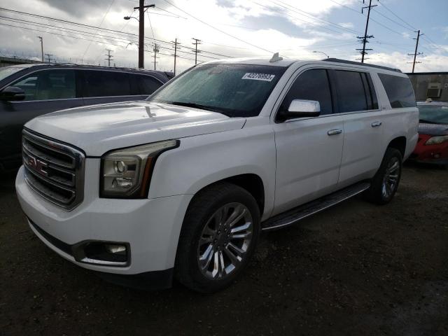 1GKS1GKC5GR144434 - 2016 GMC YUKON XL C1500 SLT WHITE photo 1