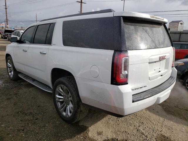 1GKS1GKC5GR144434 - 2016 GMC YUKON XL C1500 SLT WHITE photo 2