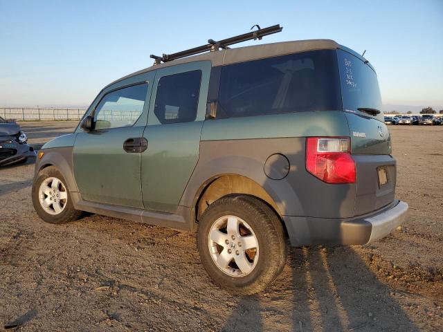 5J6YH28625L003790 - 2005 HONDA ELEMENT EX GREEN photo 2